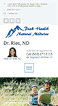 Mobile Screenshot of peakhealthnaturalmedicine.com